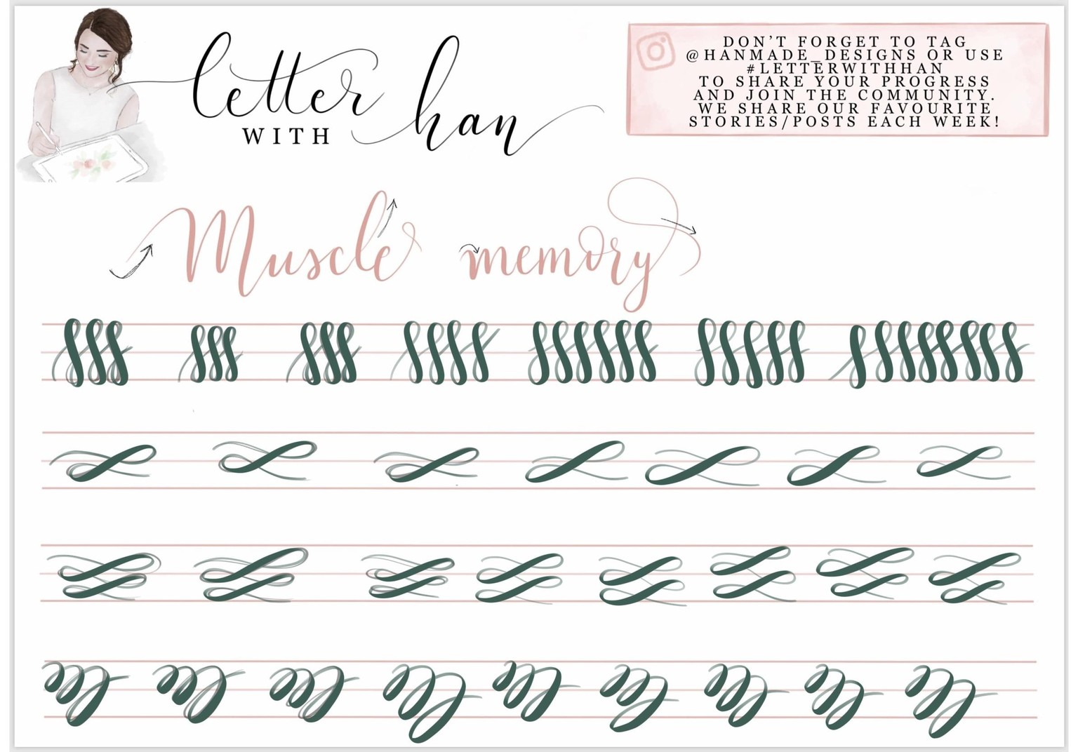 iPad lettering - image 2 - student project