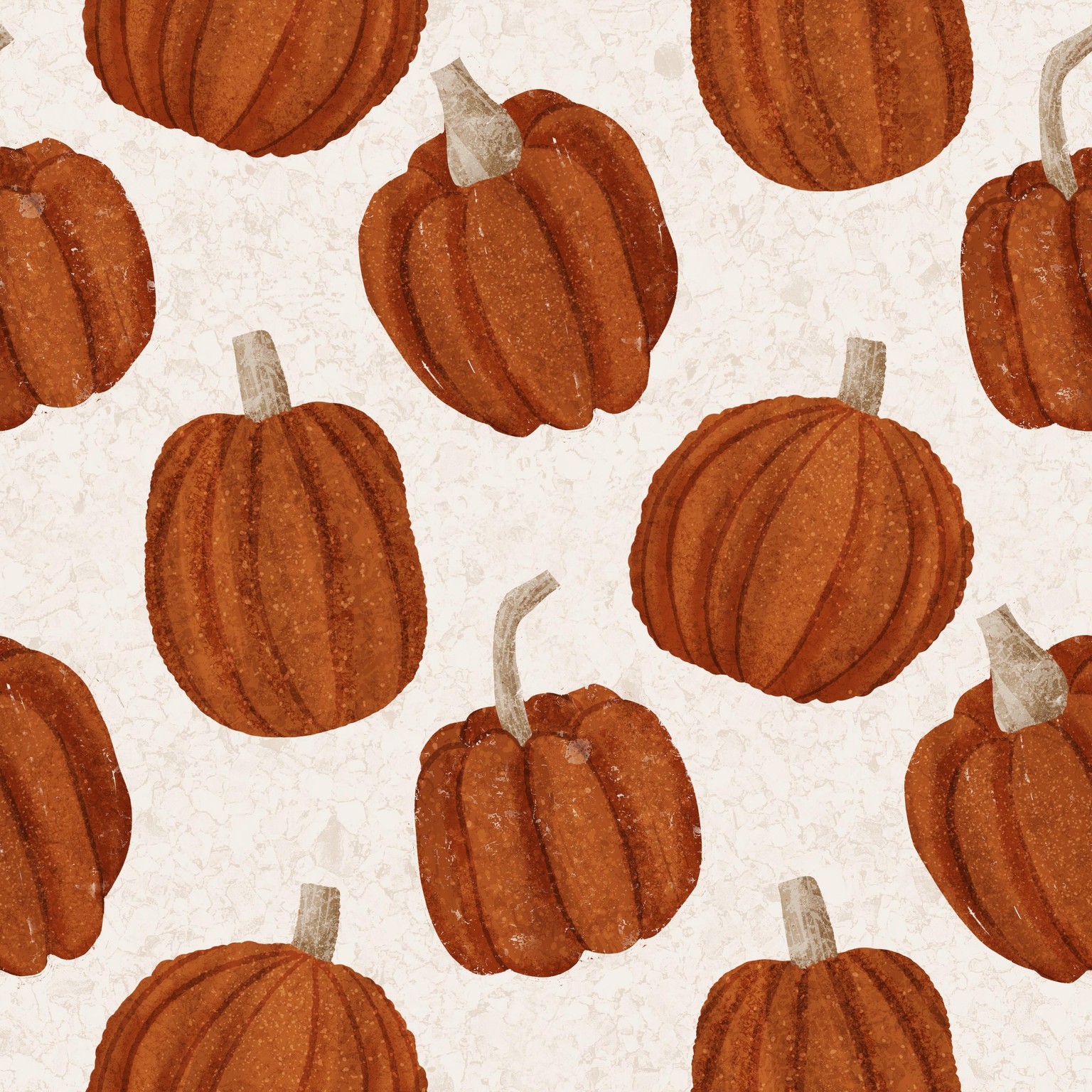 Textured pumpkin pattern - image 5 - student project
