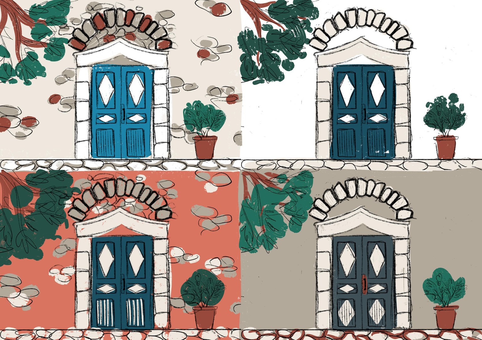 Door illustrations from around the world - image 12 - student project