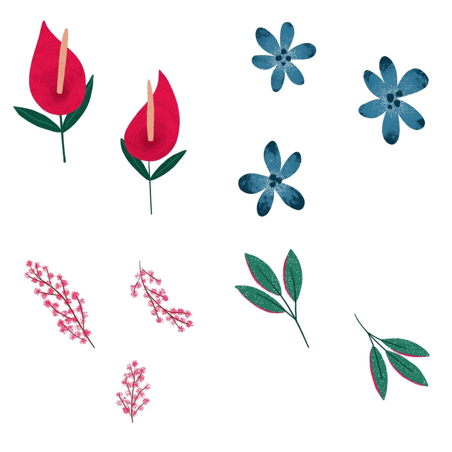 Flower Flat Lay - image 18 - student project