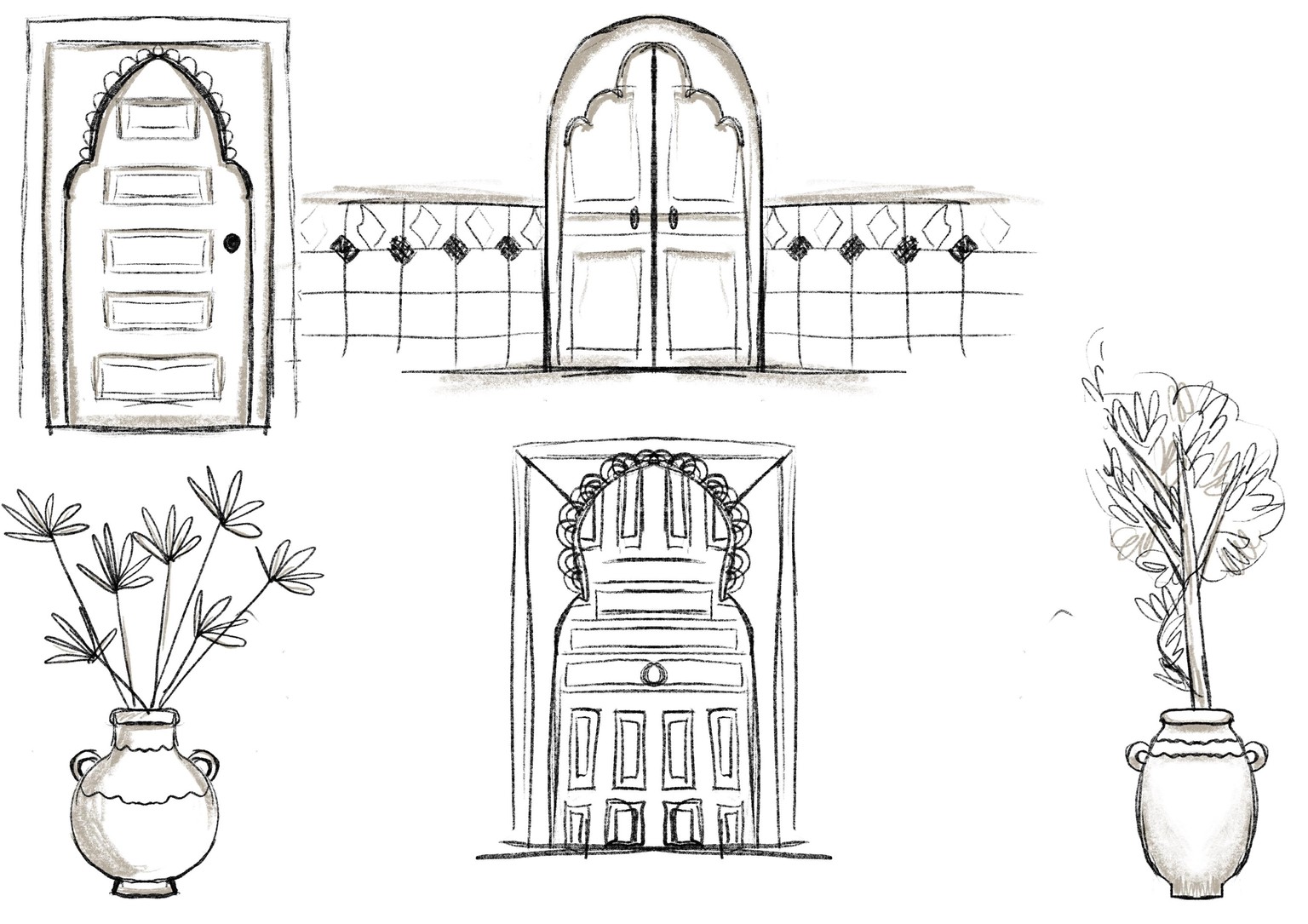 Door illustrations from around the world - image 18 - student project