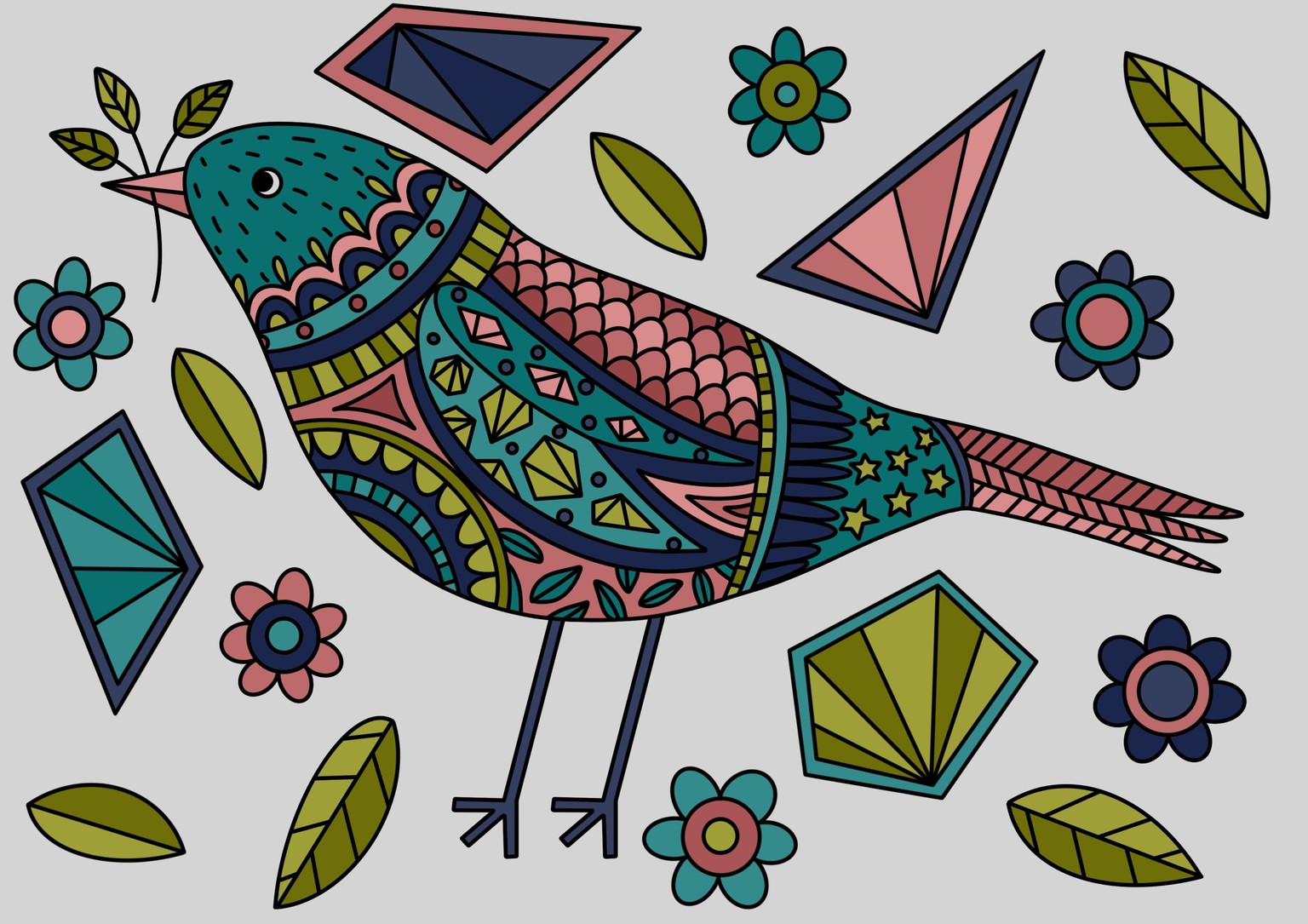 Colouring Page Line Art - image 2 - student project