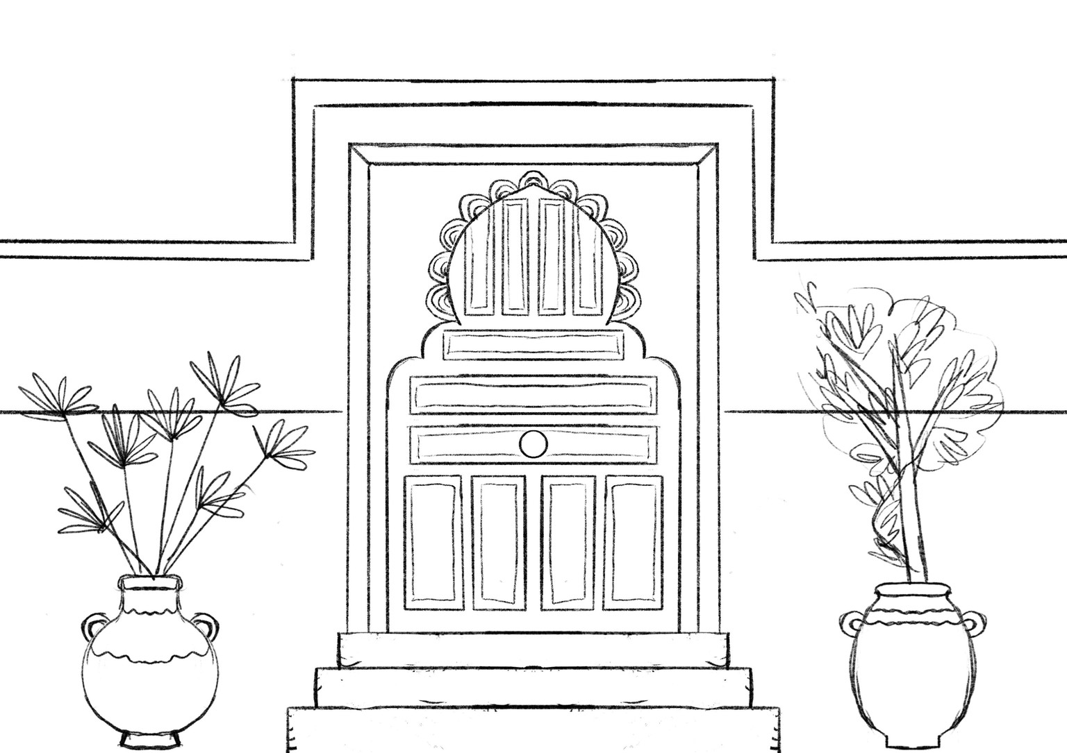 Door illustrations from around the world - image 19 - student project