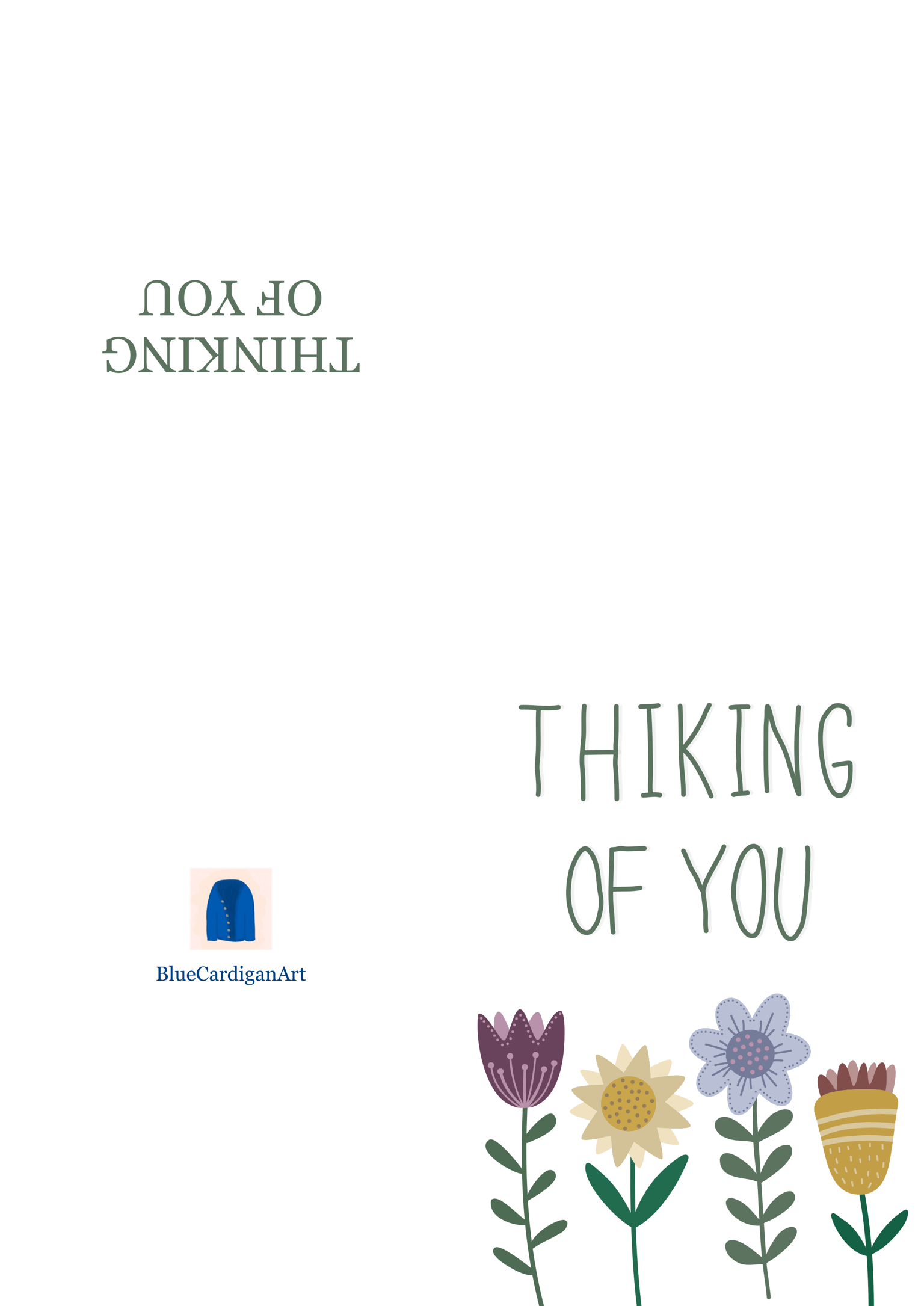 Thinking of You (Greeting Card) - image 2 - student project