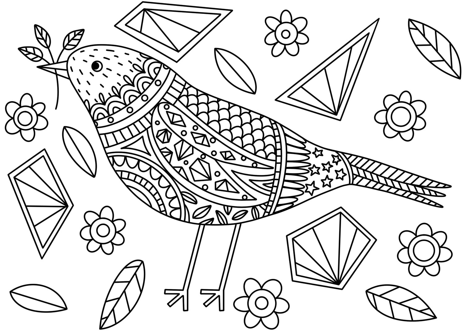 Colouring Page Line Art - image 1 - student project