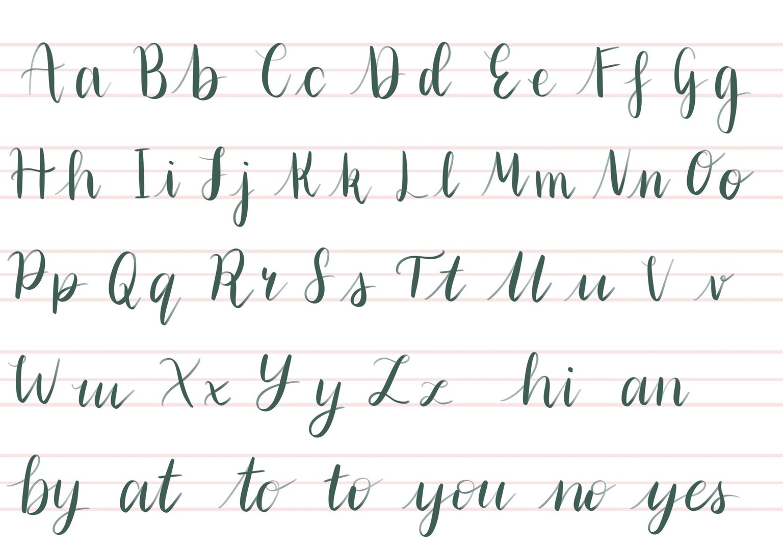 iPad lettering - image 4 - student project