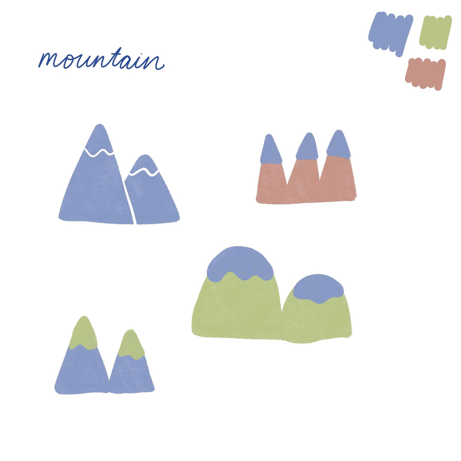 Developing style (landscape illustration) - image 4 - student project