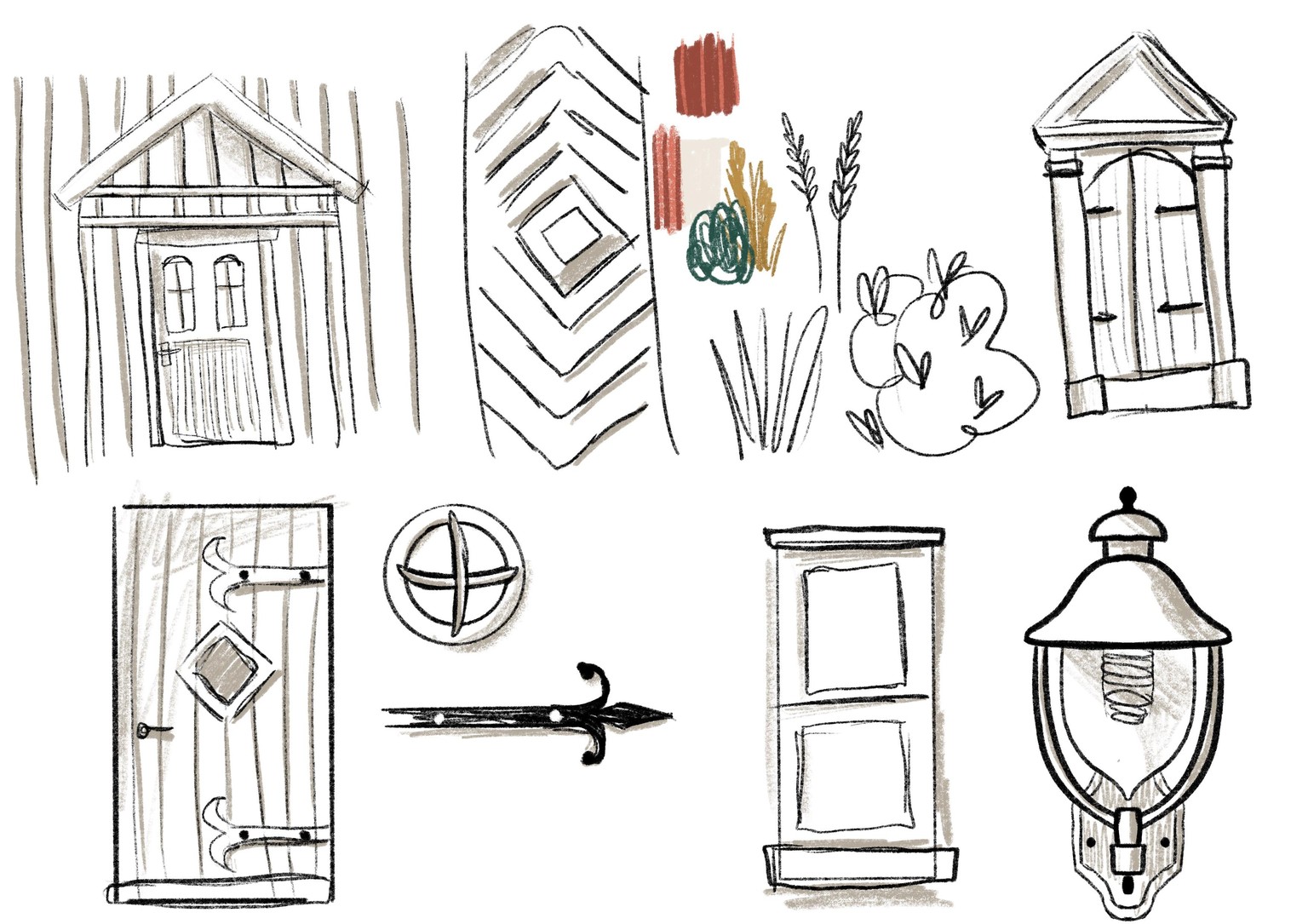 Door illustrations from around the world - image 5 - student project