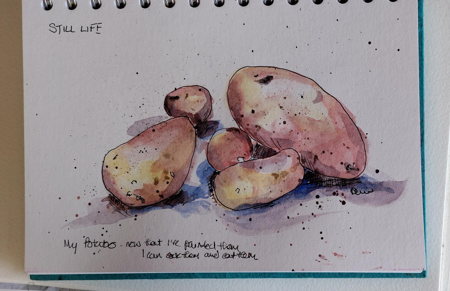 My potatoes and strawberries - image 2 - student project