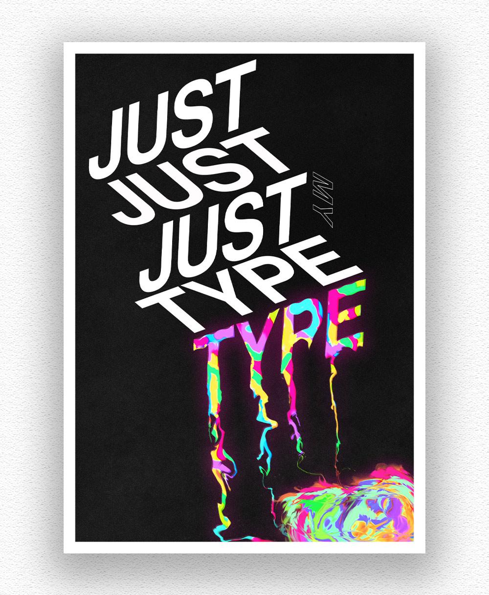 Just My Type - image 1 - student project