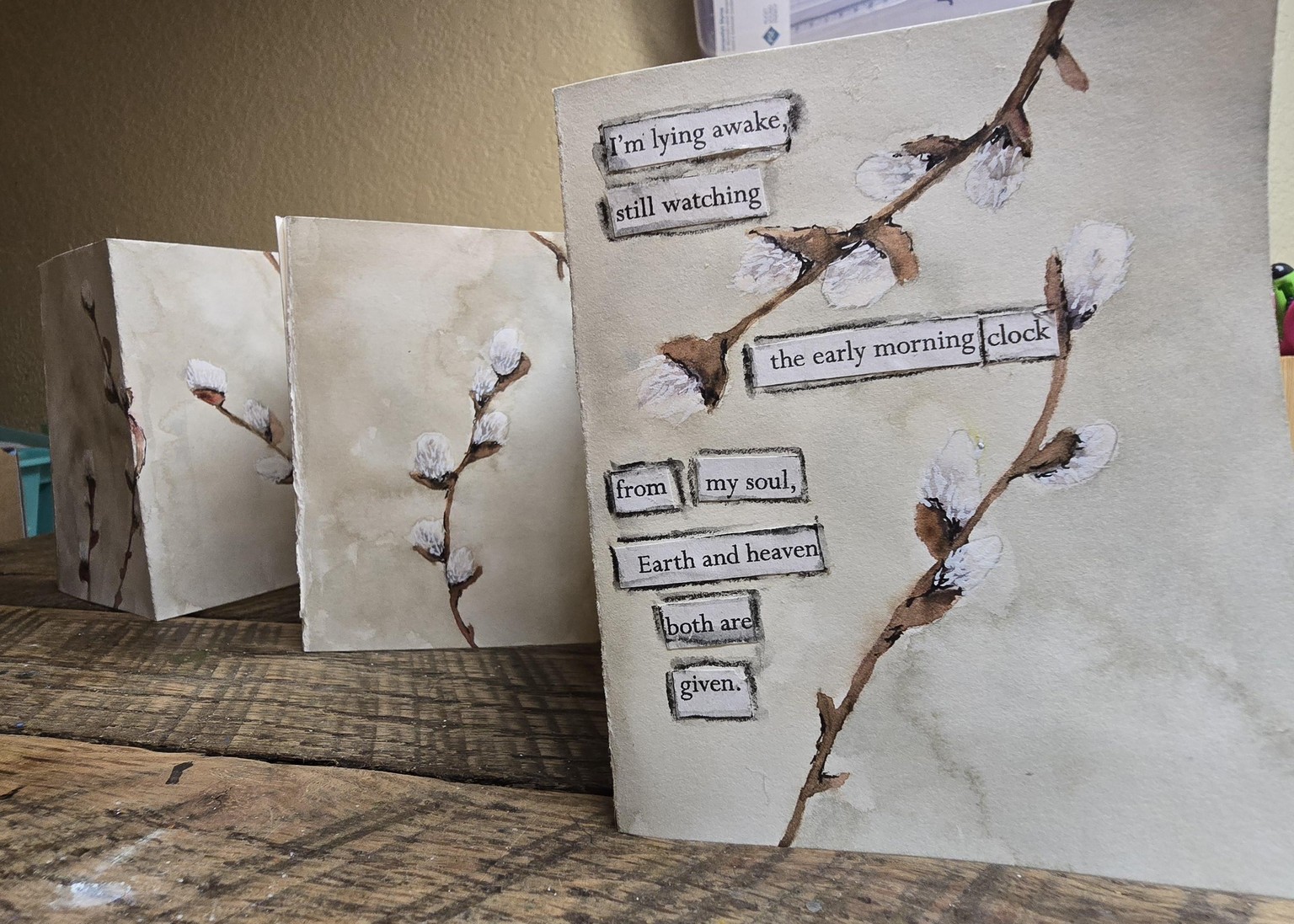 Catkins concertina - image 1 - student project