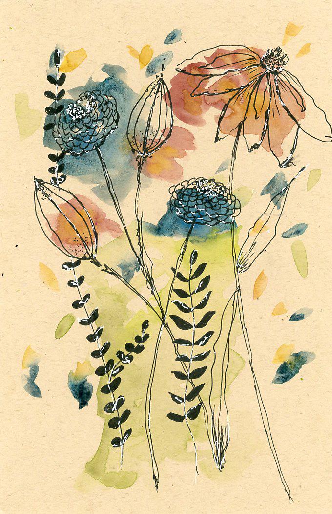 Flowers 1, 2 & 3 - image 1 - student project