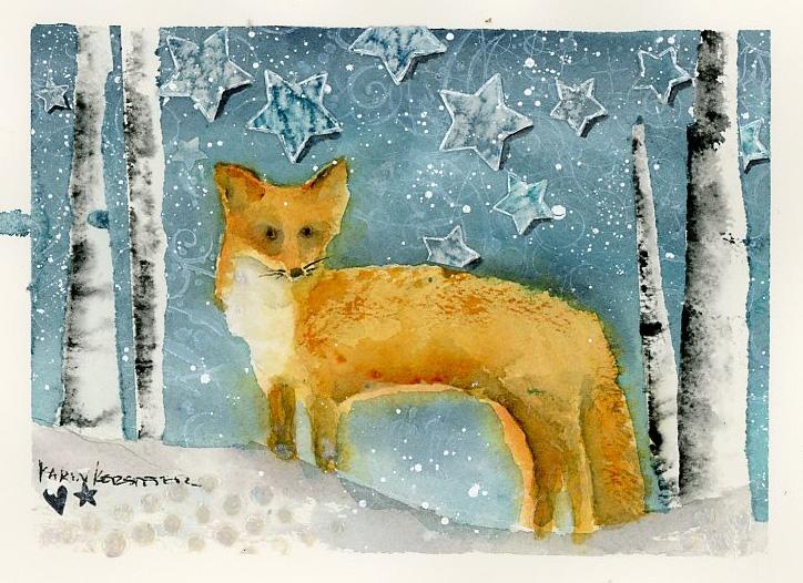 Dreaming fox - image 1 - student project