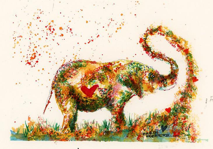 Joyful elephant! - image 1 - student project