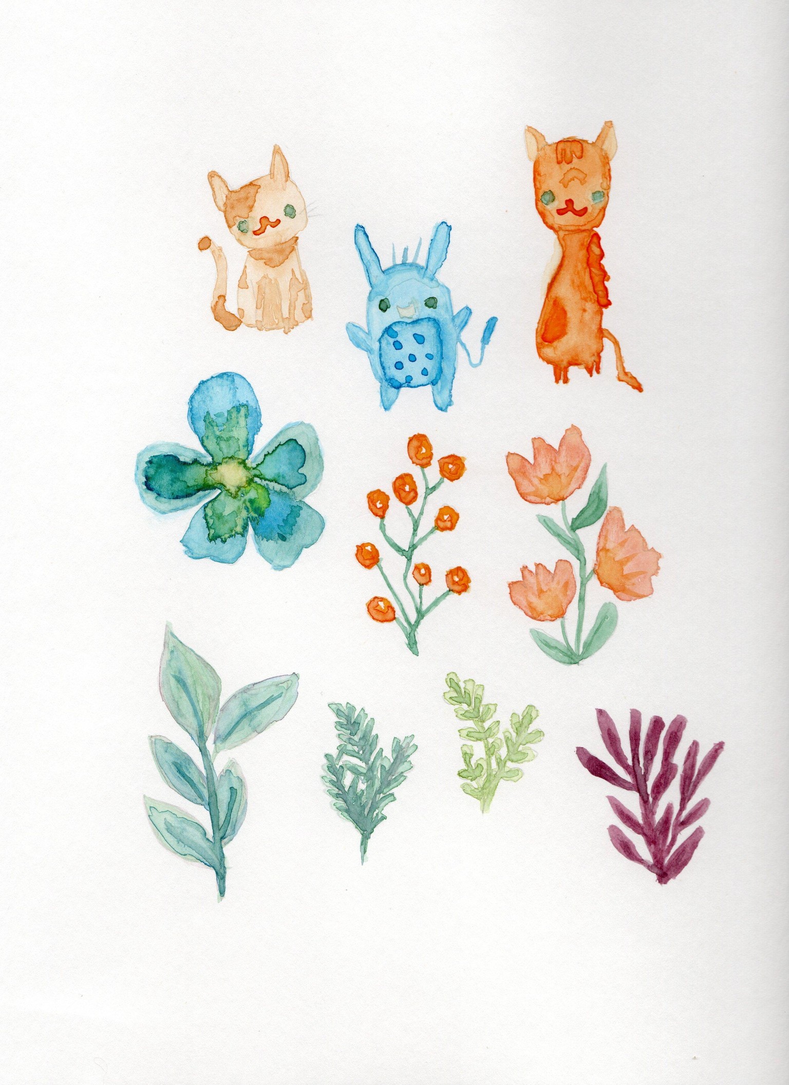 Watercolor Project - image 1 - student project