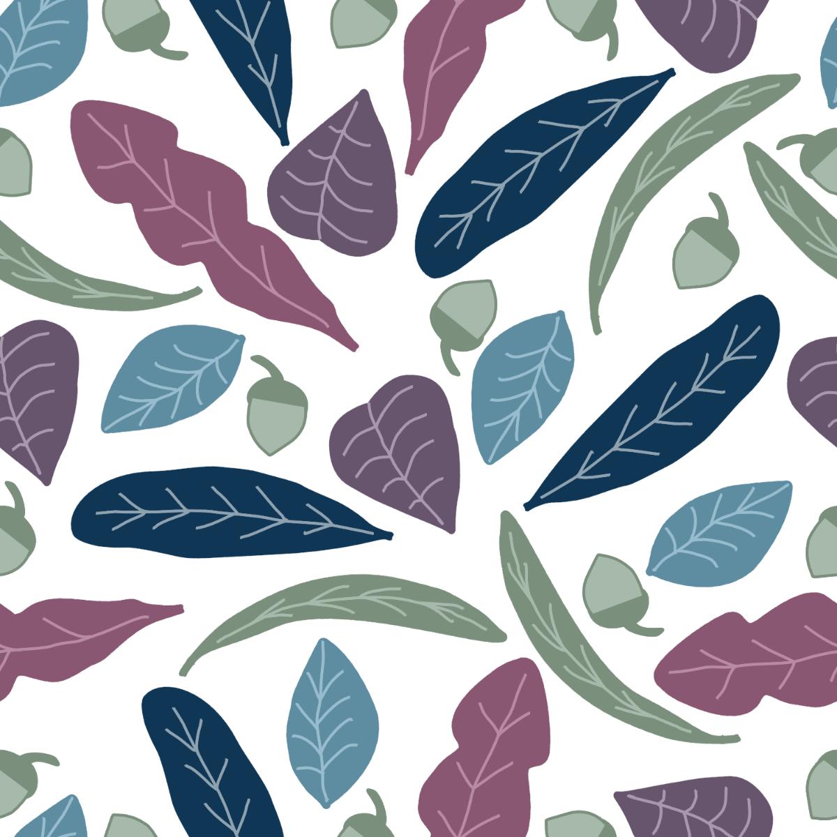Fall Leaf Pattern - image 1 - student project