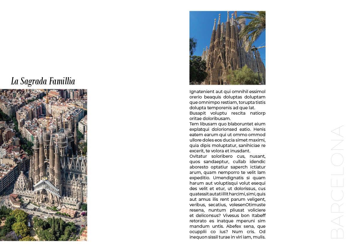 Travel magazine layout - image 5 - student project