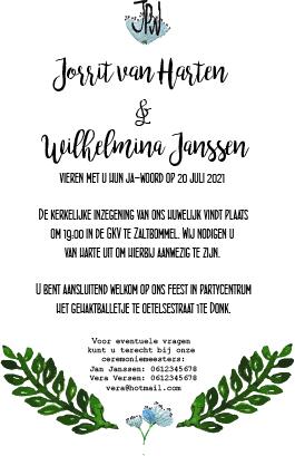 Developing a Wedding Brand Suite - image 3 - student project