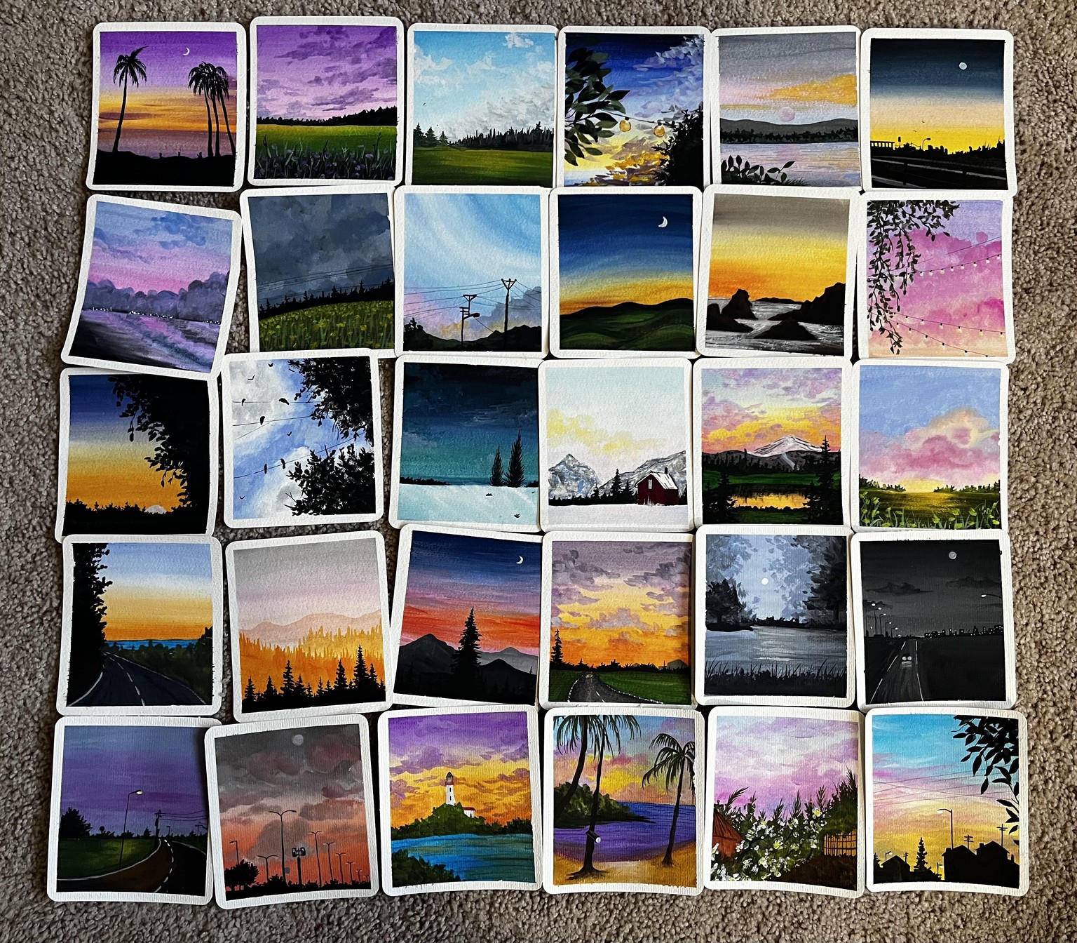 Gouache challenge - image 1 - student project