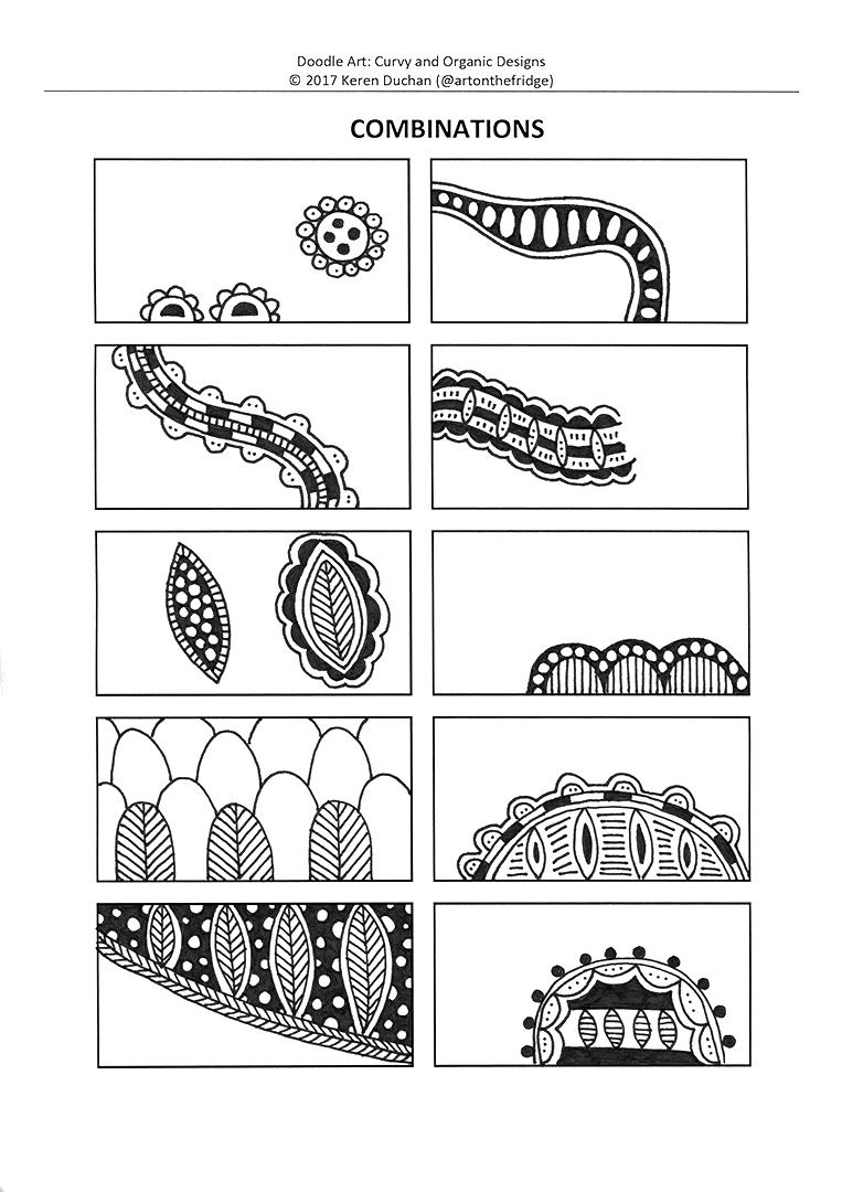 Curvy and Organic Doodle Art: Sample Project - image 7 - student project