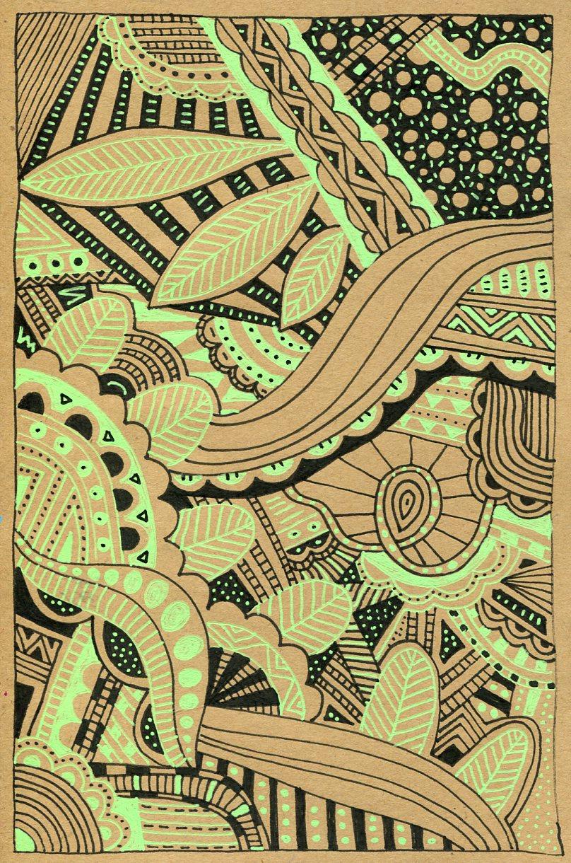 Doodling with Gel Pens: Sample Project - image 5 - student project