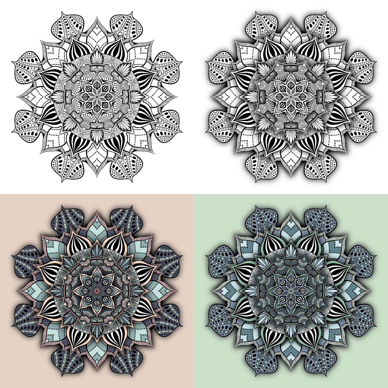 Procreate Mandalas: Sample Project - image 2 - student project