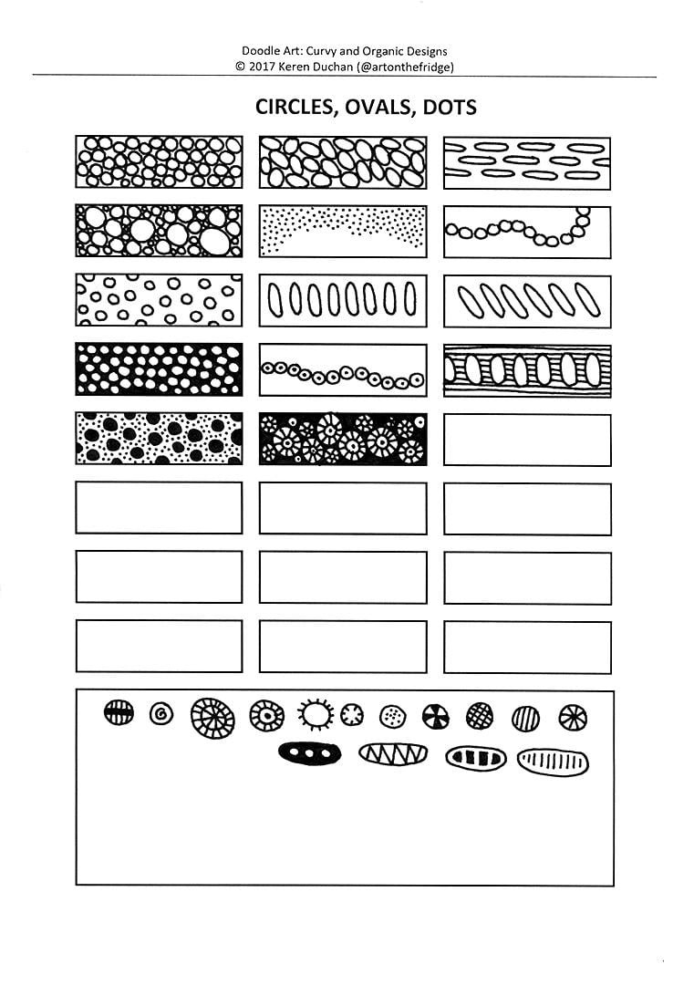 Curvy and Organic Doodle Art: Sample Project - image 2 - student project