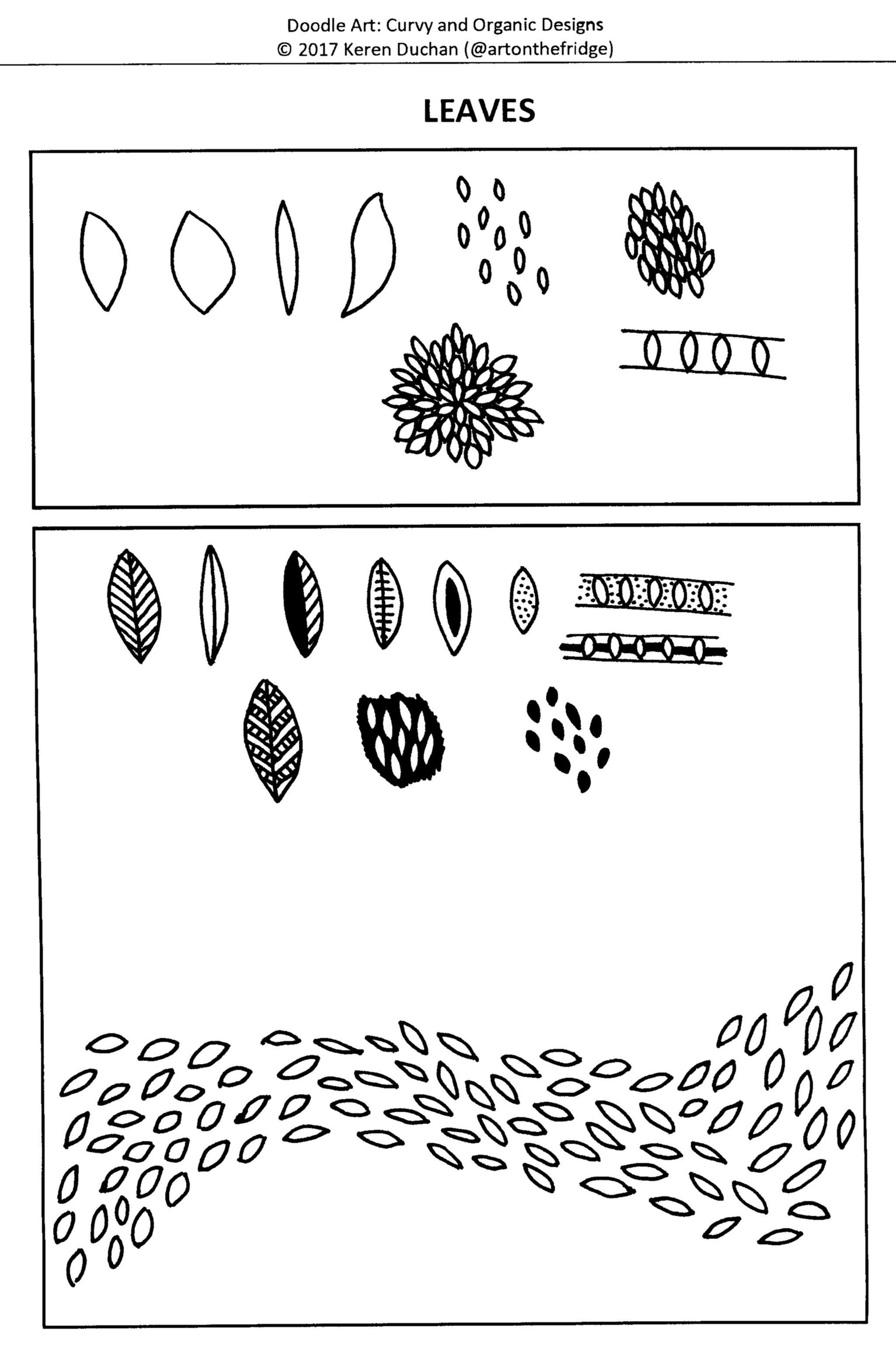 Curvy and Organic Doodle Art: Sample Project - image 4 - student project