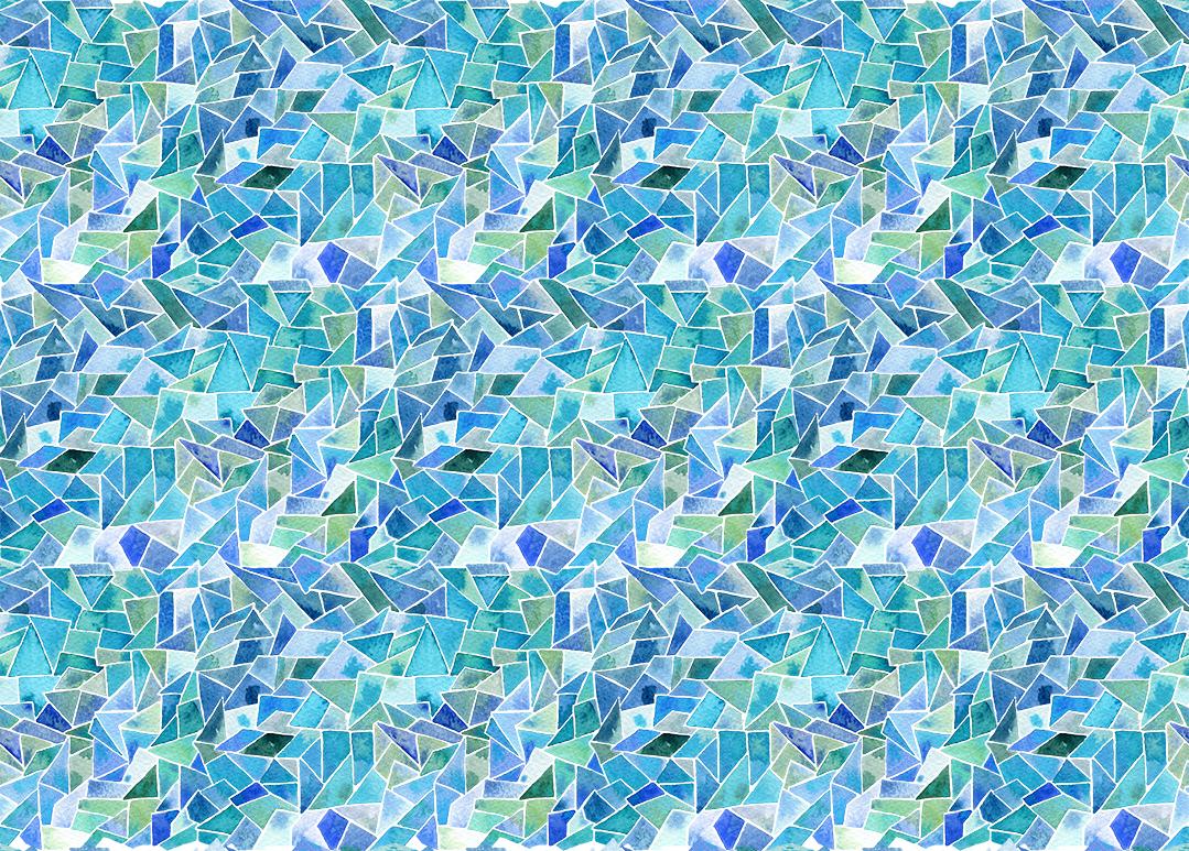 Packed Geometric Repeat Pattern - image 2 - student project