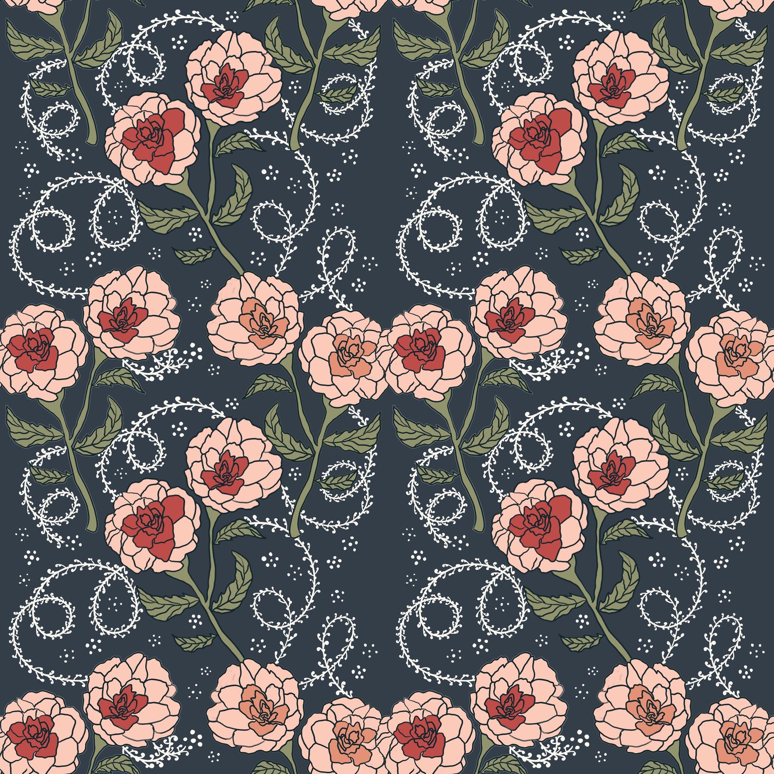 Flower repeat project - image 2 - student project
