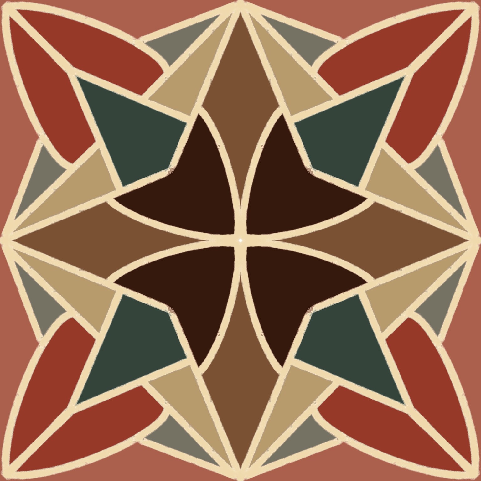 Mosaic Tiles Lesson - image 1 - student project