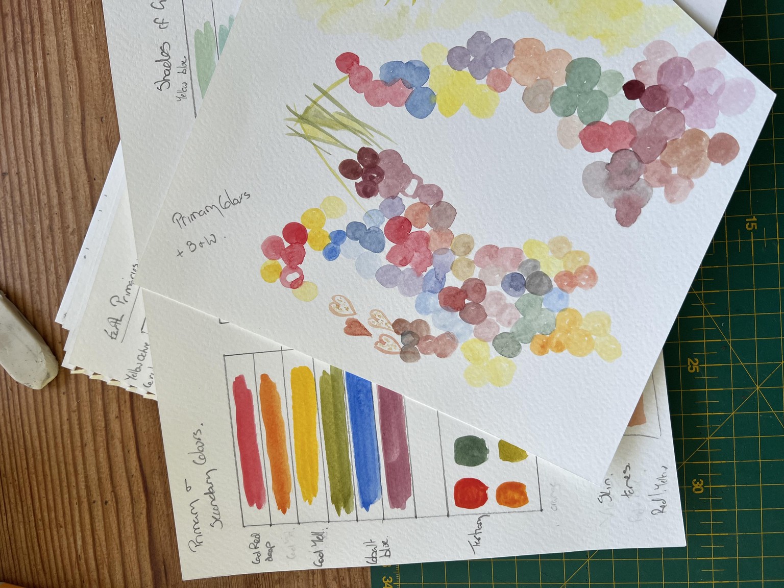 30 day watercolour mixing challenge - image 2 - student project
