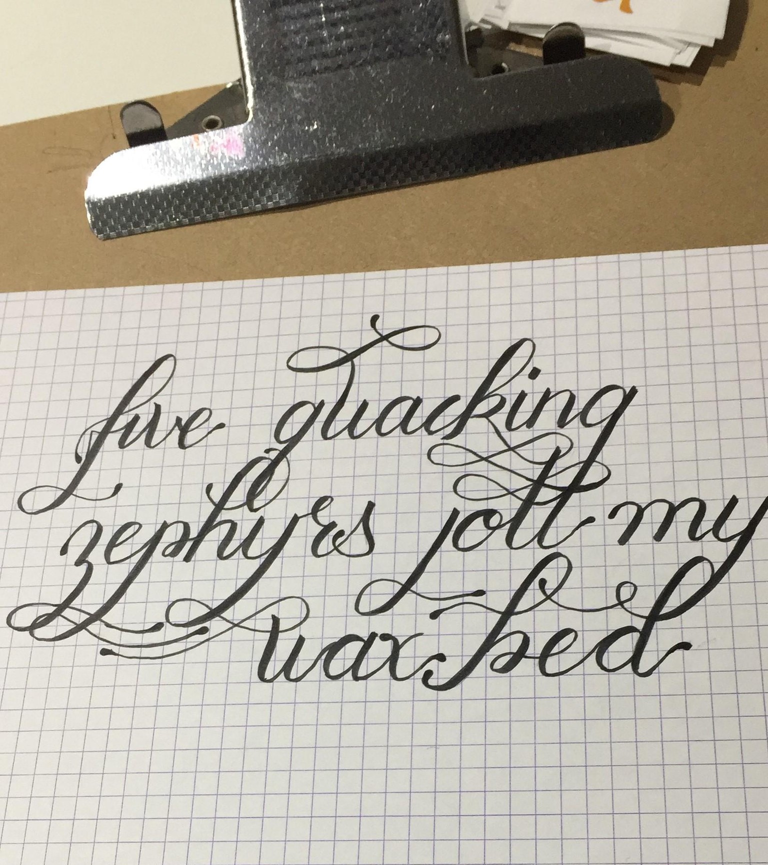 Practicing Flourishes - image 1 - student project