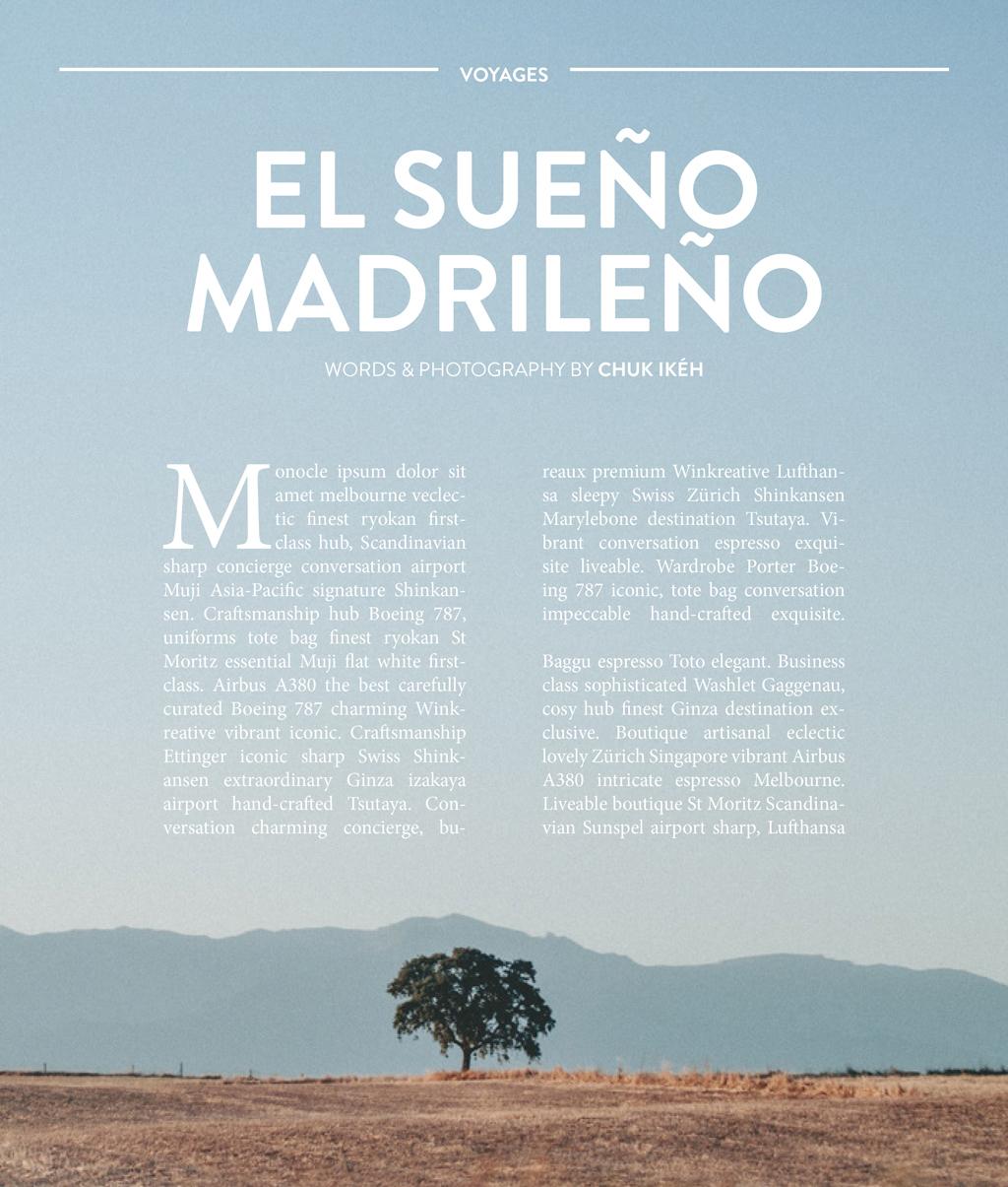 'Skillshare Magazine' Mock Feature Design - image 1 - student project