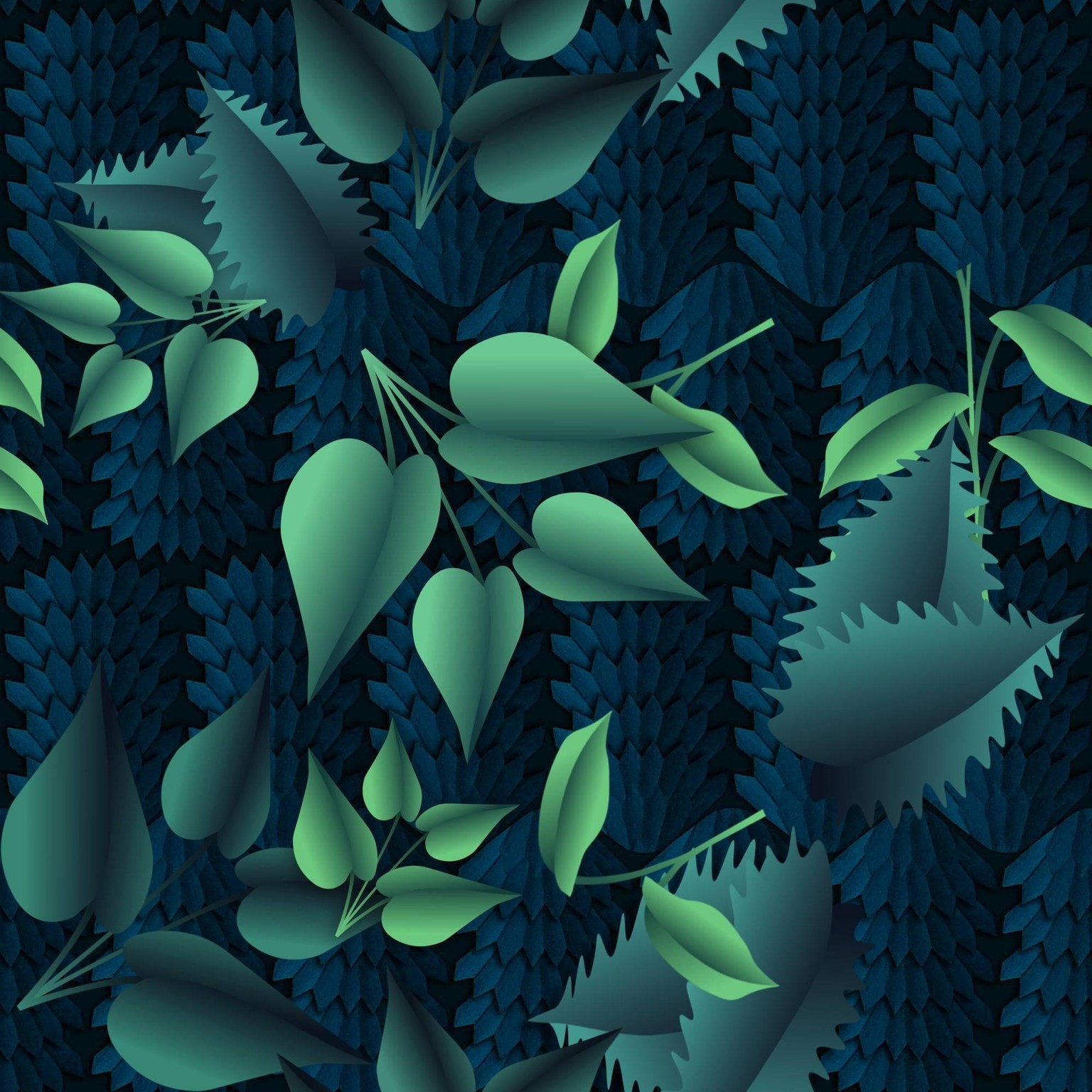 My first floral pattern - image 2 - student project