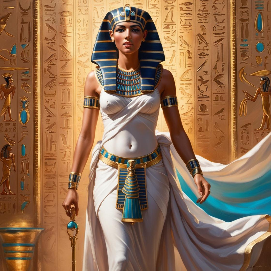 2 Wonderful historic Figures of Napoleon Bonaparte and Queen Cleopatra of Egypt. - image 2 - student project