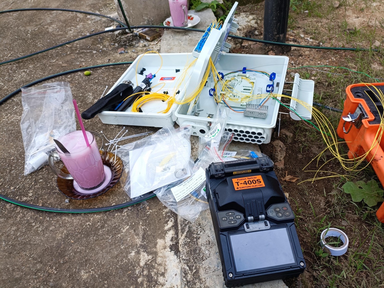 Troubleshoot Fiber Cut - image 1 - student project