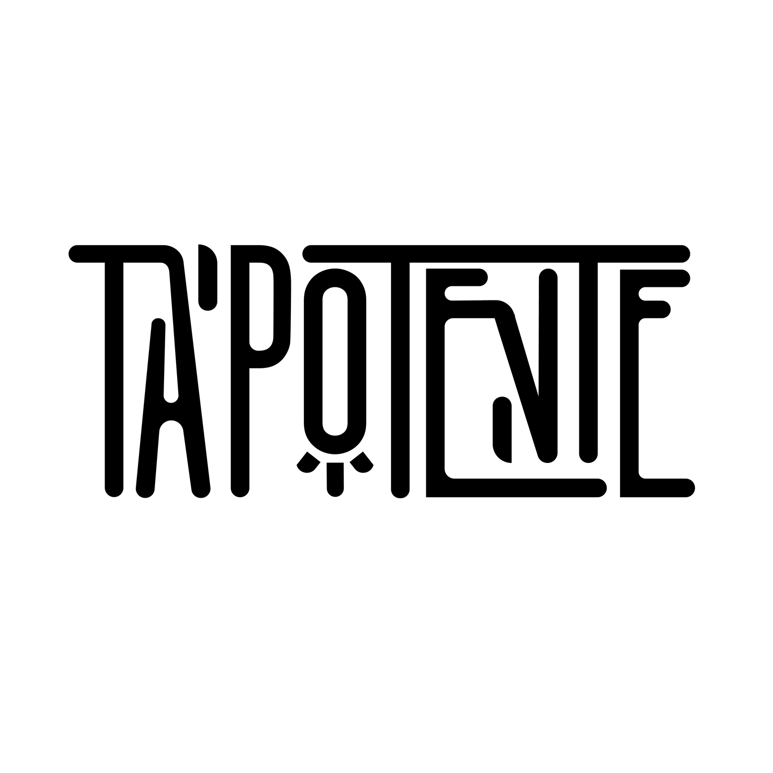 Ta potente typography project - image 5 - student project