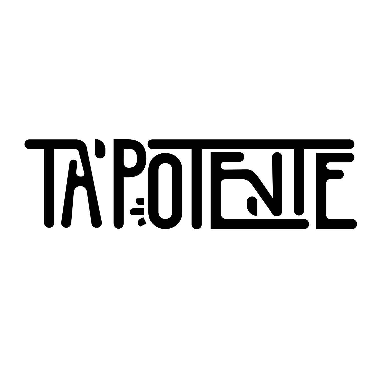 Ta potente typography project - image 2 - student project
