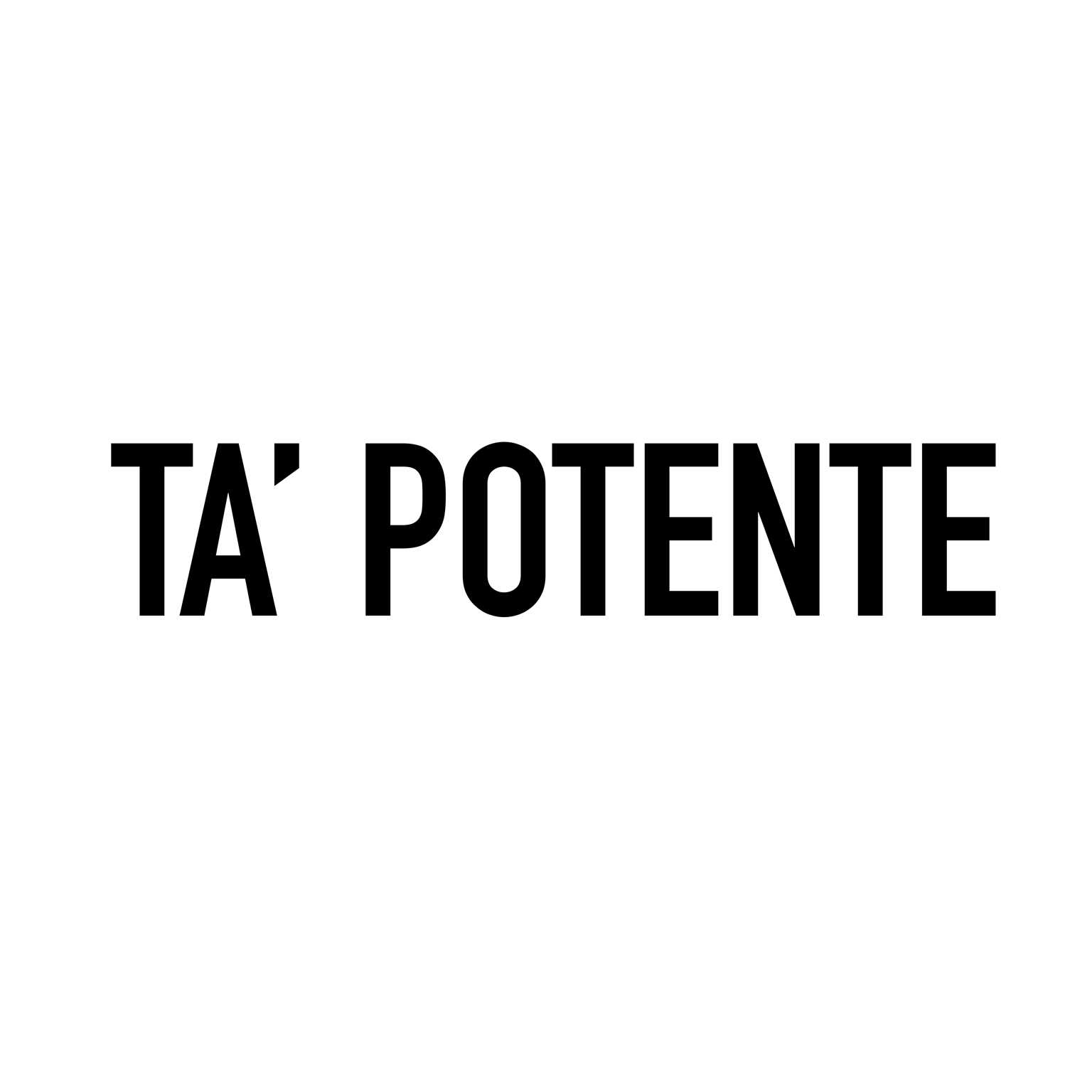 Ta potente typography project - image 1 - student project