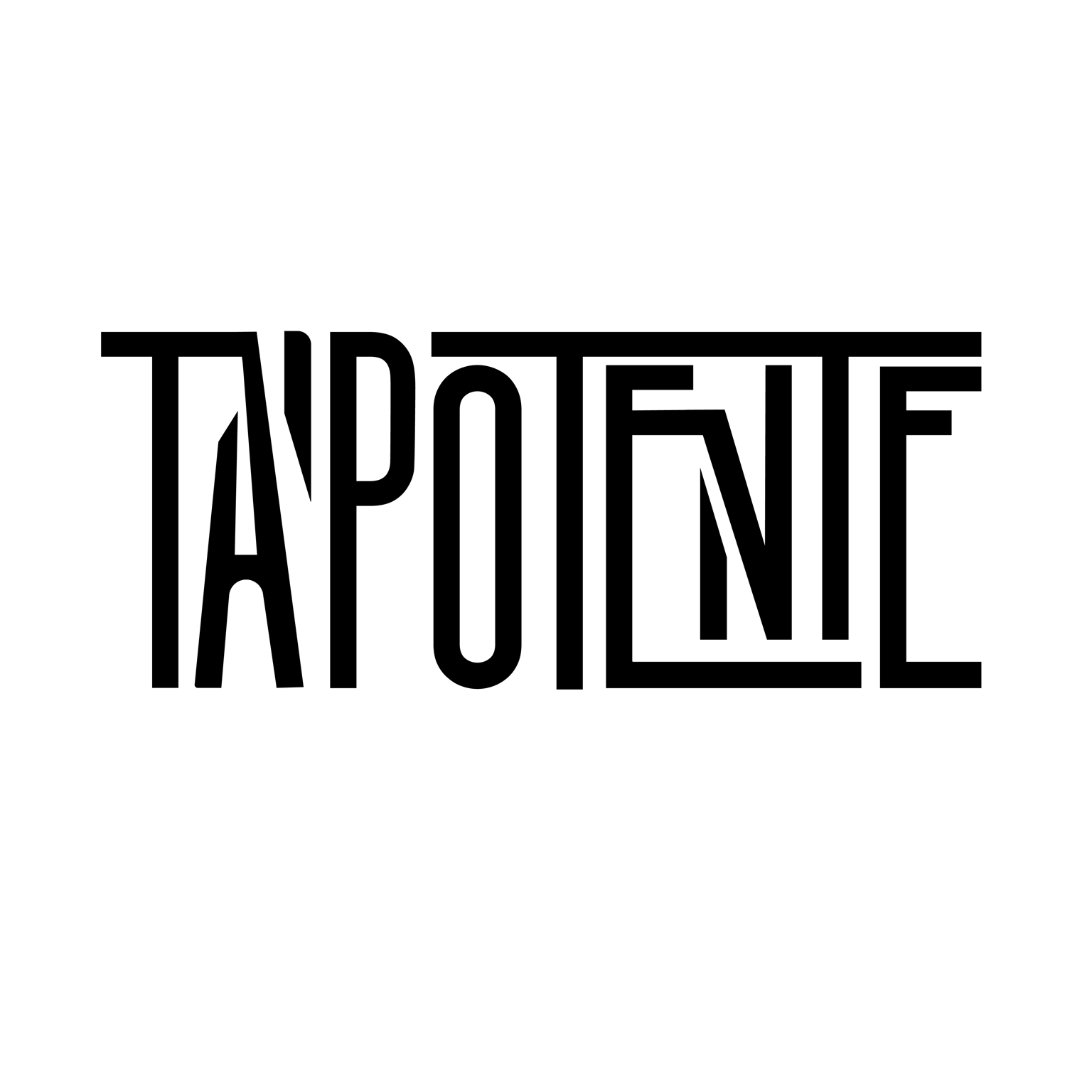 Ta potente typography project - image 3 - student project