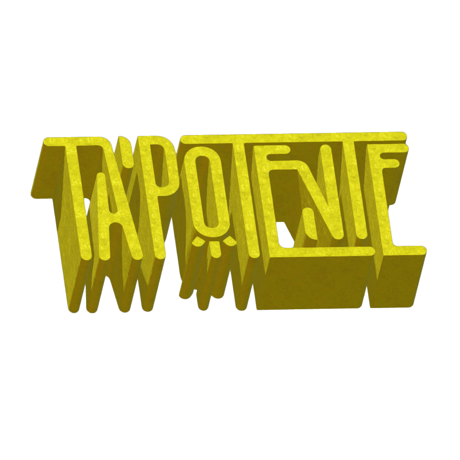 Ta potente typography project - image 10 - student project