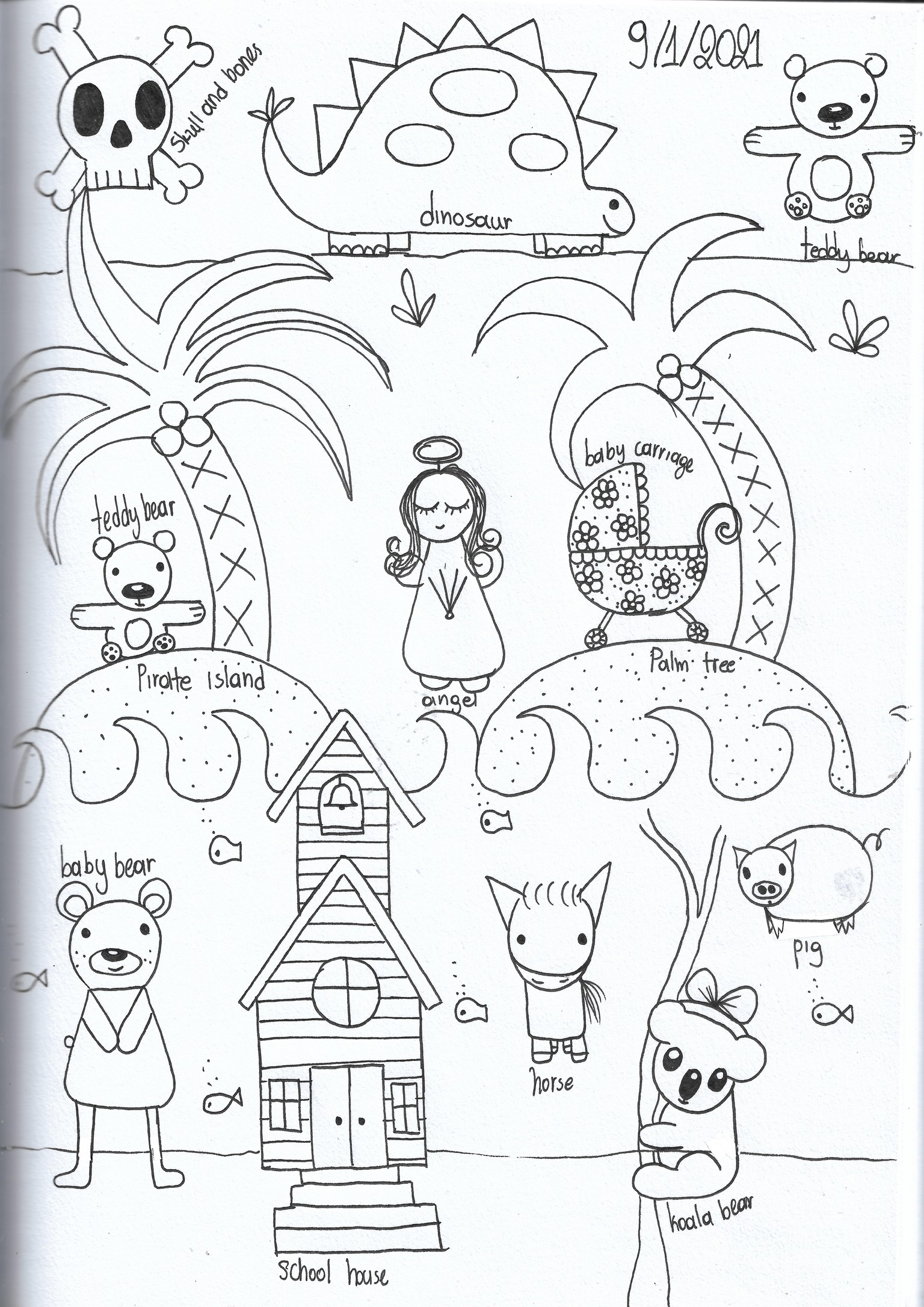 CUTE CARTOONS - image 1 - student project