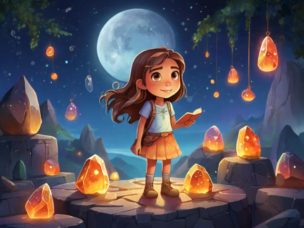 The Adventures of Luna and the Starlit Forest - image 3 - student project
