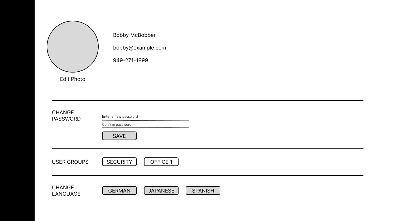 Language Picker in a User Profile - image 2 - student project