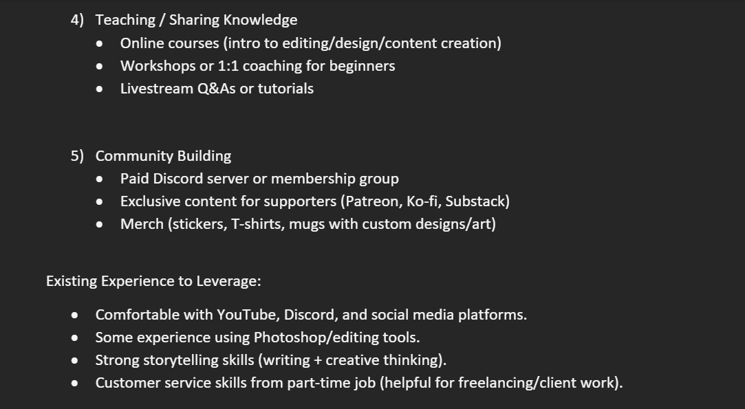 My Creative Side Project Plan - image 4 - student project
