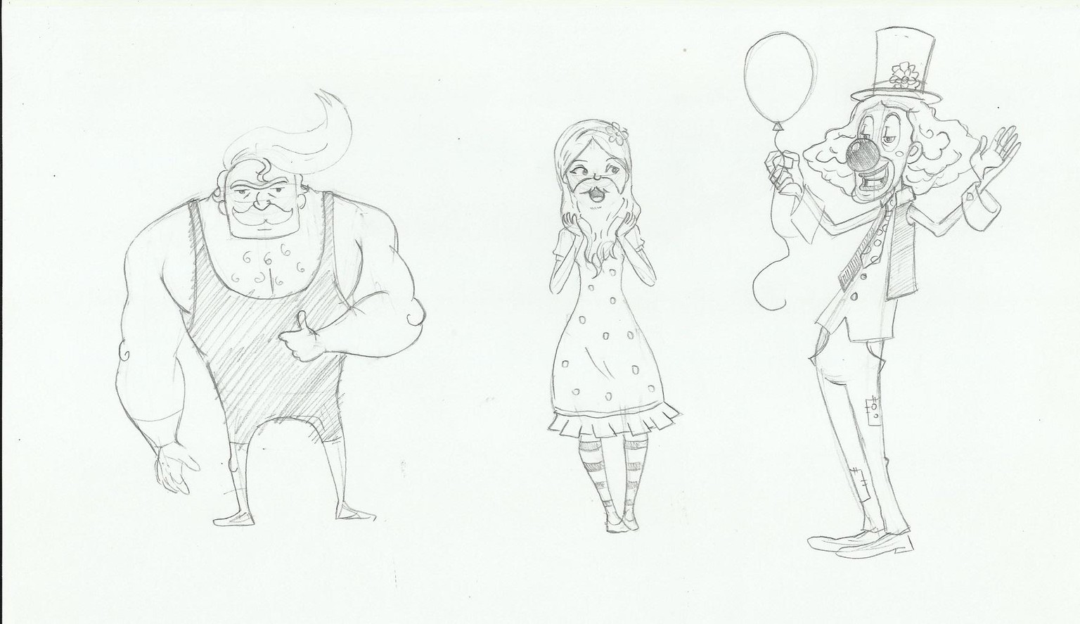 Circus Characters - image 2 - student project