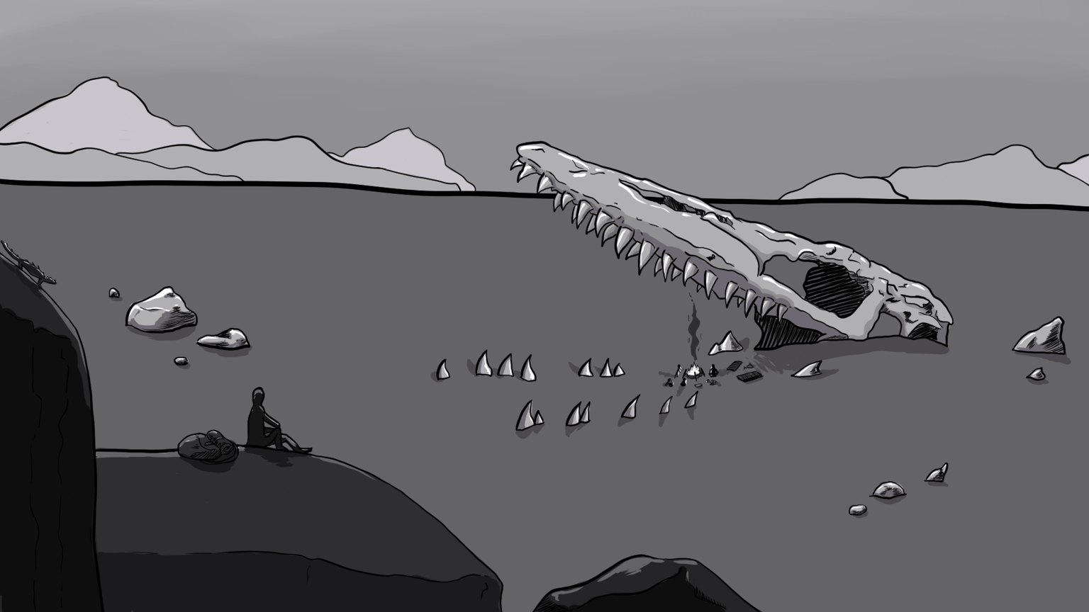 Skull-side Campsite - image 3 - student project