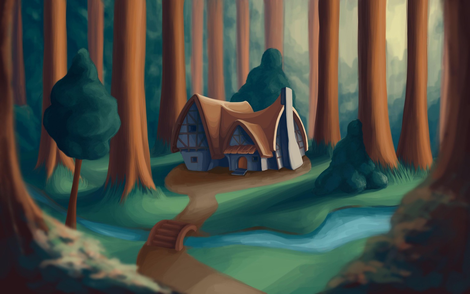 Snow White cottage - image 1 - student project