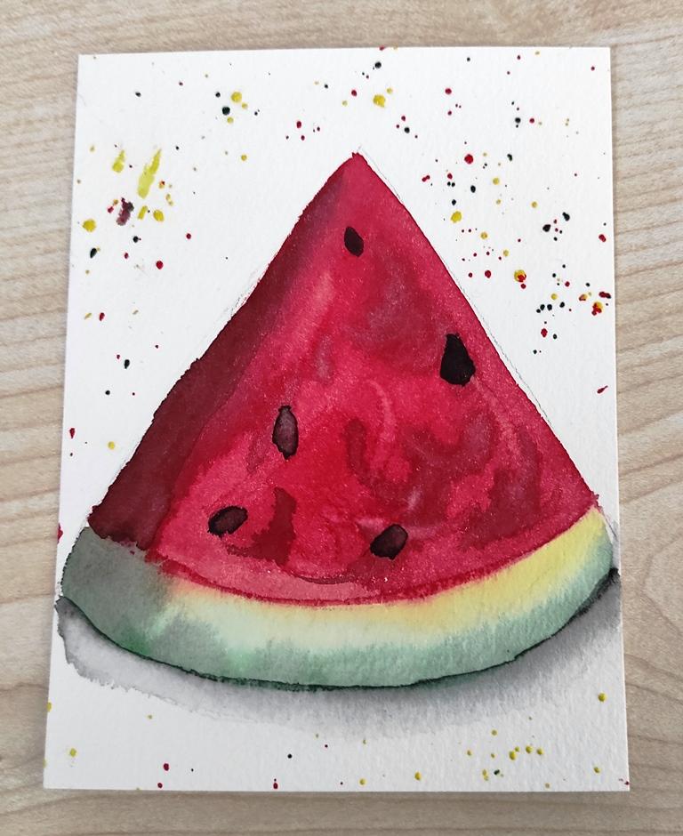 Tropical Fruit Series, Watermelon - image 1 - student project